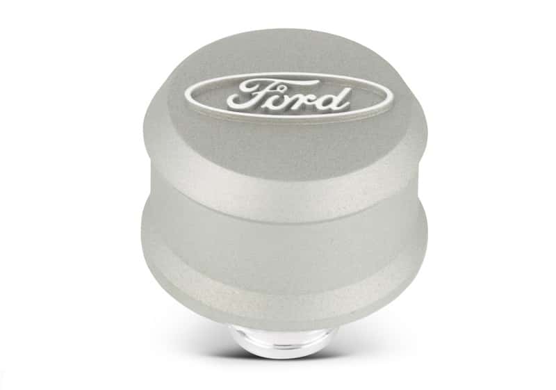 Ford Racing — Ford Racing Grey Breather Cap w/ Ford Logo
Oil Breather Cap - view 3