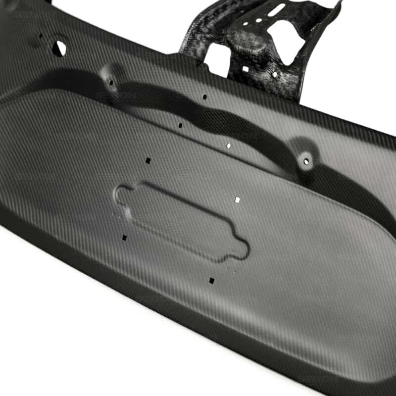 Seibon — Seibon 2017+ Honda Civic Type R Hatchback OEM Dry Carbon Fiber Trunk Lid - view 9