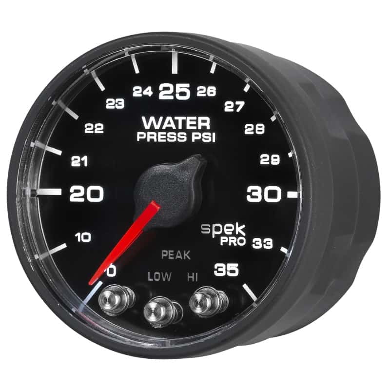 AutoMeter — Autometer Spek-Pro - Nascar 2-1/16in Water Press 0- 35 psi Bfb Sp
GA 2" WP 35 BFB SPEK - view 11