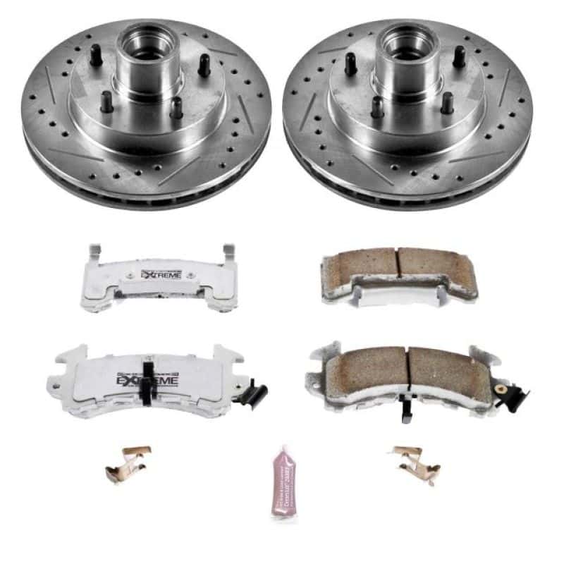 PowerStop — Power Stop 79-81 Buick Century Front Z26 Street Warrior Brake Kit - view 1