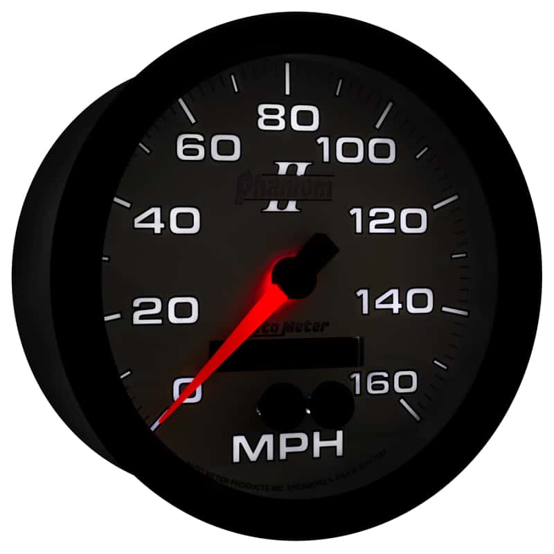 AutoMeter — Autometer Phantom II 5in 0-140MPH In-Dash Electronic GPS Programmable Speedometer
5" SPEEDO, 160 MPH, - view 12
