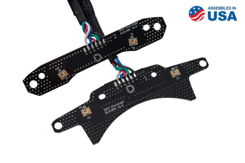 Diode Dynamics — Diode Dynamics 15-21 Dodge Challenger RGBW DRL LED Boards - view 6