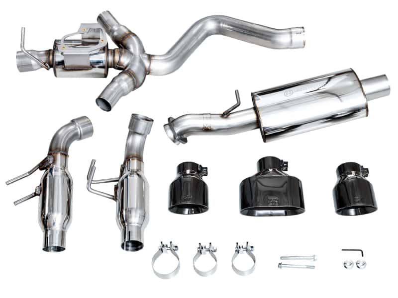 AWE Tuning — AWE Tuning 2023+ Toyota GR Corolla Touring Edition Exhaust - Diamond Black Tips
Touring Catback - view 16