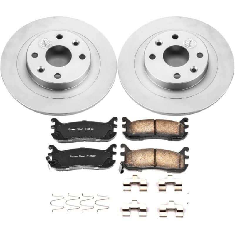 PowerStop — Power Stop 97-03 Ford Escort Rear Z17 Evolution Geomet Coated Brake Kit - view 1