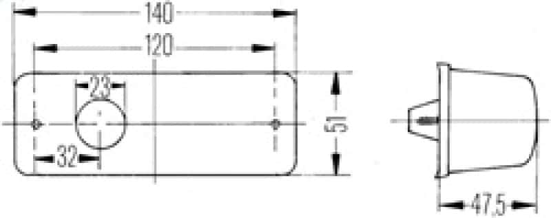 Hella — Hella Lamp Zbl Rh 2Bm
Side Repeater Lamp - view 5
