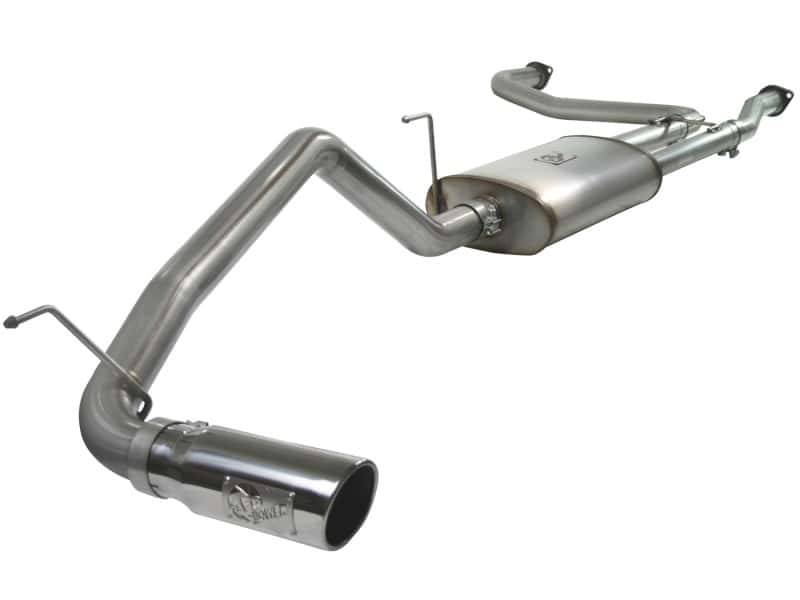 aFe — aFe MACHForce XP Exhaust Cat-Back 2.5/3in SS-409 w/ Polished Tip 04-12 Nissan Titan V8 5.6L
Cat-Back Exhaust
ExhstSysKt - view 1