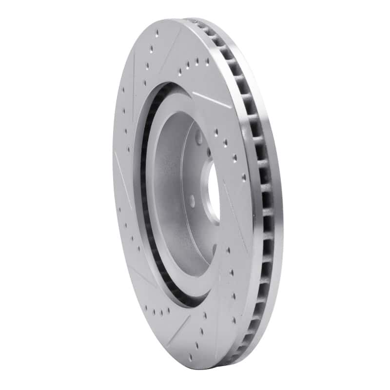 R1 Concepts — R1 19-24 Subaru Forester Front Right Drilled & Slotted Silver Brake Rotor
R1 Brake Rotor Drill - view 4