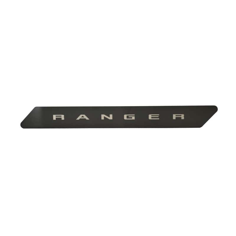 Putco — Putco 19-20 Ford Ranger SuperCab - w/ RANGER Etching (2pcs) Black Platinum Door Sills
Door Sill Protector - view 3