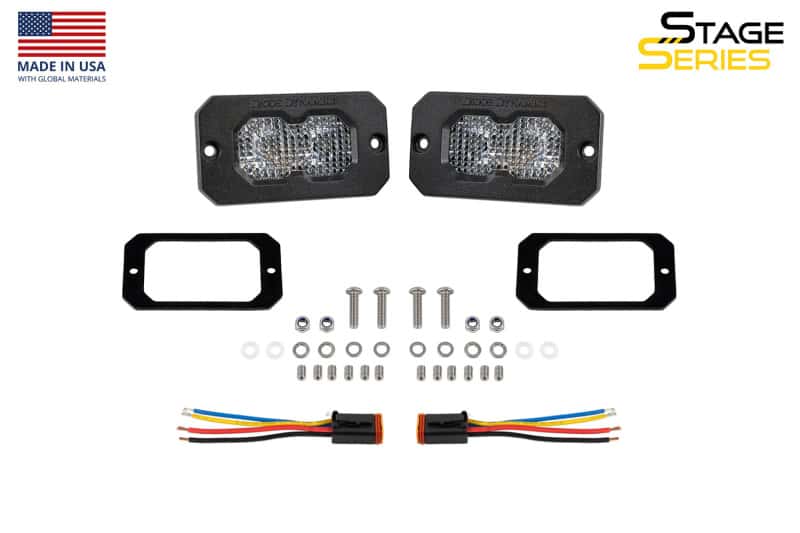 Diode Dynamics — Diode Dynamics C2R White Flood Flush Mount LED Pod (Pair) - view 7