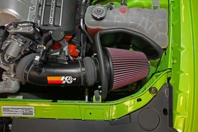K&N Engineering — K&N 2015 Dodge Challenger/Charger 6.2L V8 Typhoon Short Ram Intake
Performance Air Inta
Air Intake System - view 6