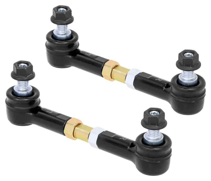 RockJock — RockJock Adjustable Sway Bar End Link Sealed Rod End Joint 3 1/2in Long 1/2in LH/RH Thread
Sway Bar Link Kit - view 1