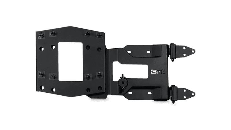 Body Armor 4x4 — Body Armor 4x4 18-22 Jeep Wrangler JL Reinforced Tire Carrier - Black
Tire Carrier - view 1