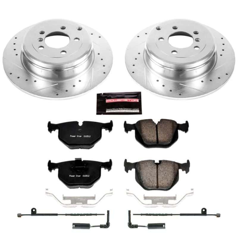 PowerStop — Power Stop 03-05 Land Rover Range Rover Rear Z23 Evolution Sport Brake Kit - view 1