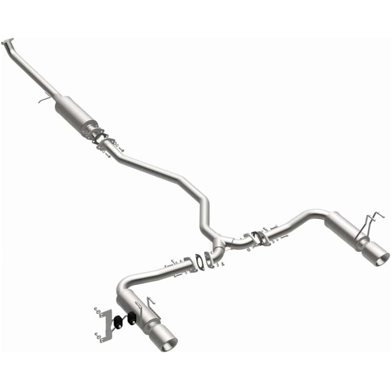 Magnaflow — MagnaFlow 16-18 Honda Civic L4 2.0L Street Series Cat-Back Exhaust w/ Polished Tips
Cat-Back - view 1