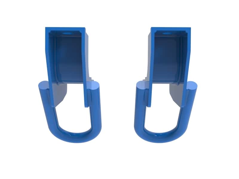 aFe — aFe Toyota Tundra 2022 V6-3.5L (tt) Front Tow Hook Blue
Front Tow Hook - view 3