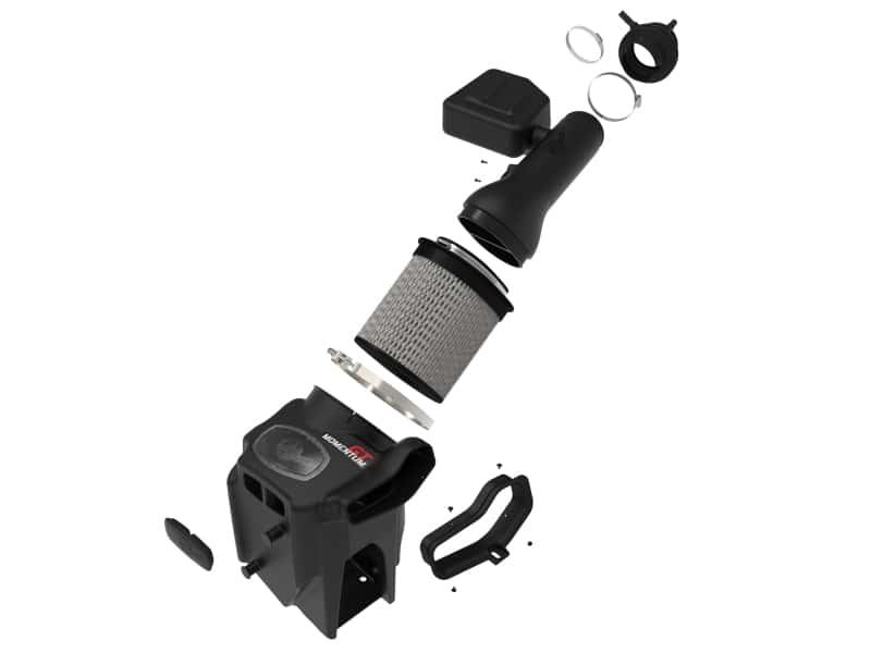 aFe — aFe 2023+ Ford F-250/F-350 V8-7.3L Momentum GT Pro DRY S Intake System
Momentum GT Intake - view 2