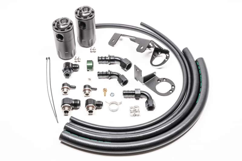 Radium Engineering — Radium Engineering Dual Catch Can Kit MK5 Supra Fluid Lock - view 1