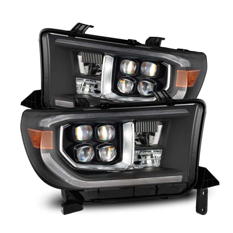 AlphaRex — AlphaRex 07-13 Toyota Tundra / 08-17 Sequoia NOVA LED Proj HL Black w/Actv Light Seq. Sig + DRL
Projector Headlights - view 1