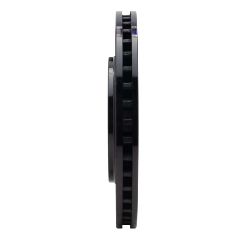 R1 Concepts — R1 08-16 Chrysler Town & Country Front Right Drilled & Slotted Black Brake Rotor
R1 Brake Rotor Drill - view 3