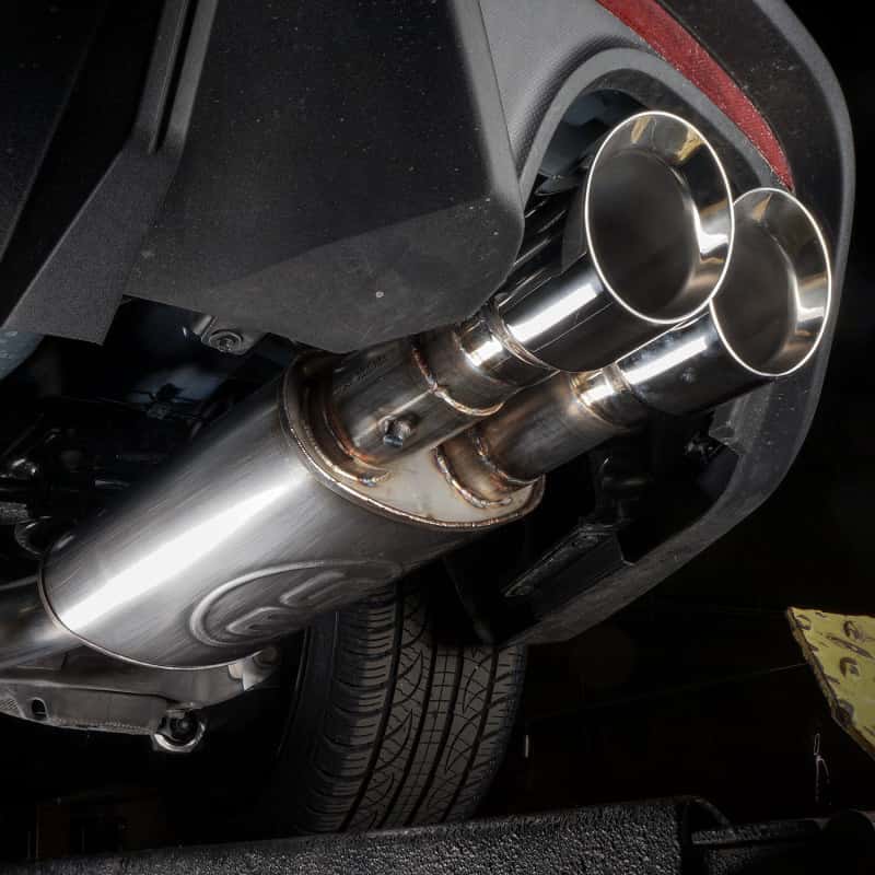 Stainless Works — Stainless Works 2018+ Ford Mustang GT 3in Redline Series Catback H-Pipe w/Active Valves & Quad Tips
Exhaust System - view 10
