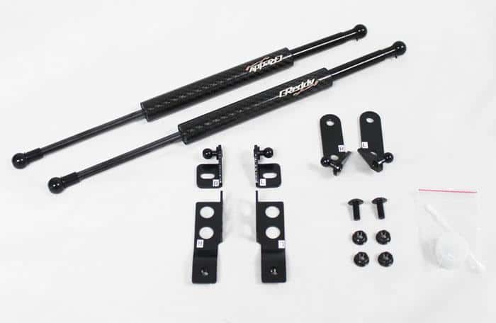 GReddy — GReddy 05-07 Subaru WRX/STi Engine Hood Lifter Kit (Designed for OEM weight hoods.) - view 3