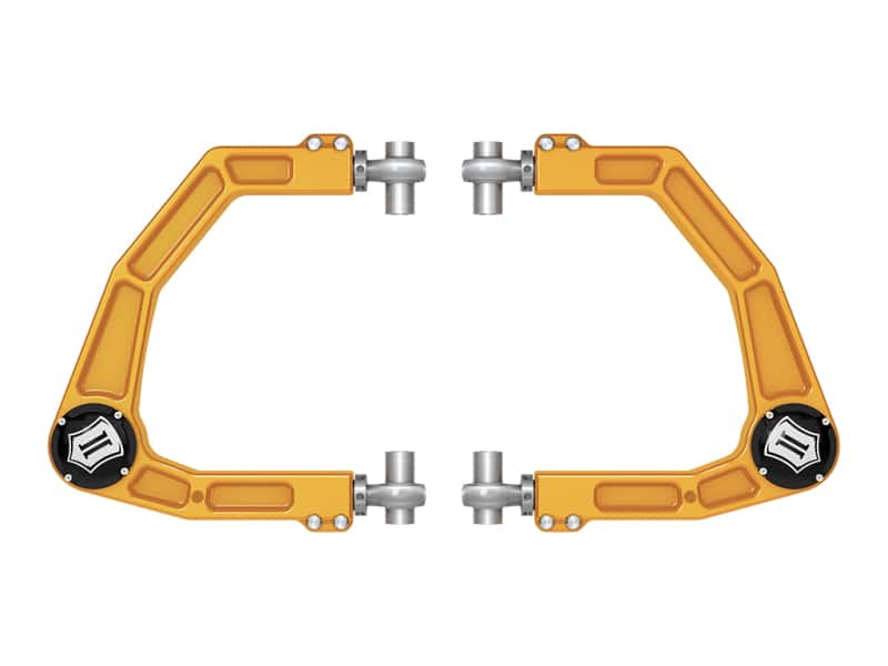 ICON — ICON 2024 Toyota Tacoma Billet Upper Control Arm w/ Delta Joint Pro - Gold Anodized
BILLET UCA KIT - view 1