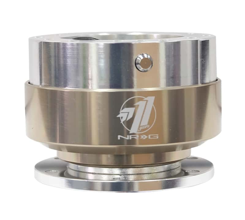 NRG — NRG Quick Release Gen 1.5 - Silver Body / Titanium Chrome Ring - view 2
