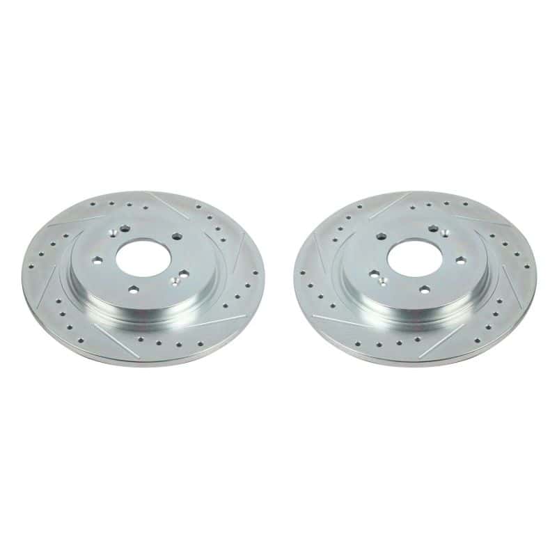 PowerStop — Power Stop 19-20 Hyundai Santa Fe Rear Evolution Drilled & Slotted Rotors - Pair
PowerStop XPR - view 1