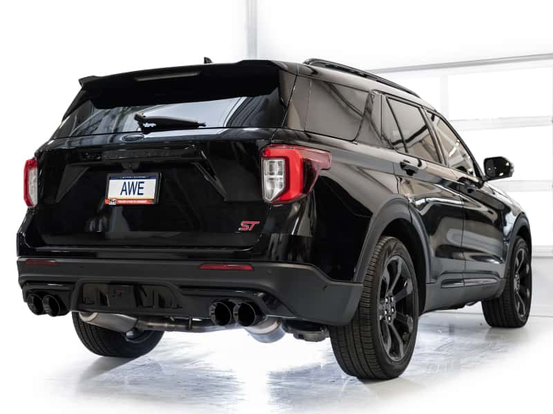 AWE Tuning — AWE Tuning 2020+ Ford Explorer ST Touring Edition Exhaust w/ Diamond Black Tips
Touring Catback - view 8