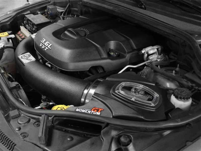 aFe — aFe Momentum GT Stage 2 PRO Dry S Intake 11-14 Jeep Grand Cherokee 3.6L V6
Momentum GT Intake - view 8