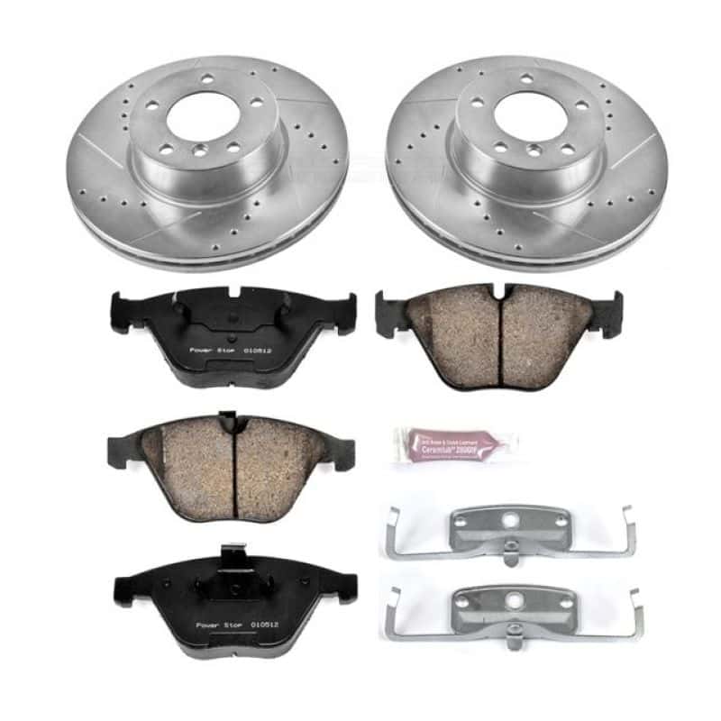 PowerStop — Power Stop 08-10 BMW 328i Front Z23 Evolution Sport Brake Kit - view 1