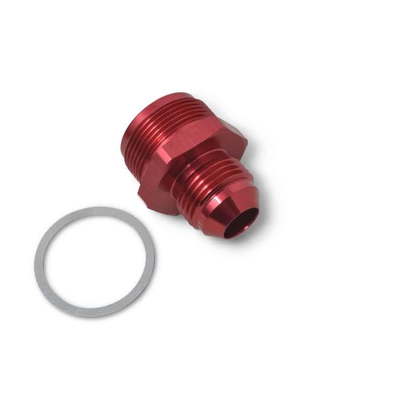 Russell — Russell Performance 1in-20 x 8 AN Male Flare Adapter (66-89 Edelbrock Q-Jets/75-89 Stock Q-Jets)
Adapter Fitting - view 5