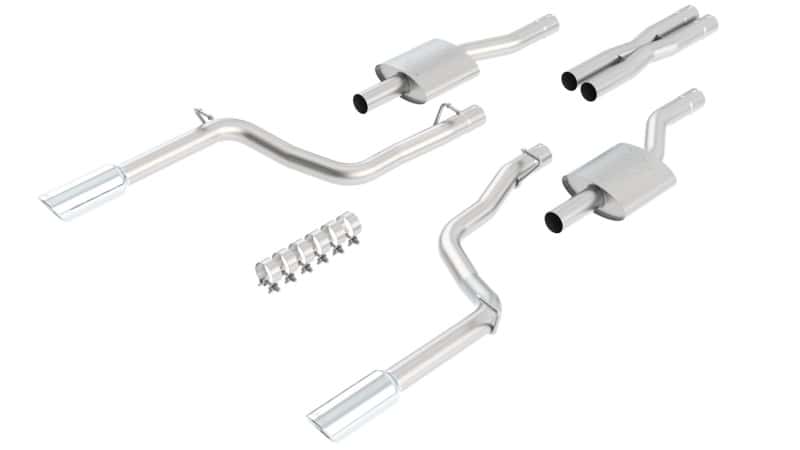 Borla — Borla 06-10 Dodge Charger SRT8 / 05-10 Chrysler 300 C SRT8 Aggressive ATAK Catback Exhaust
Cat-Back System
ExhstSysKt - view 3