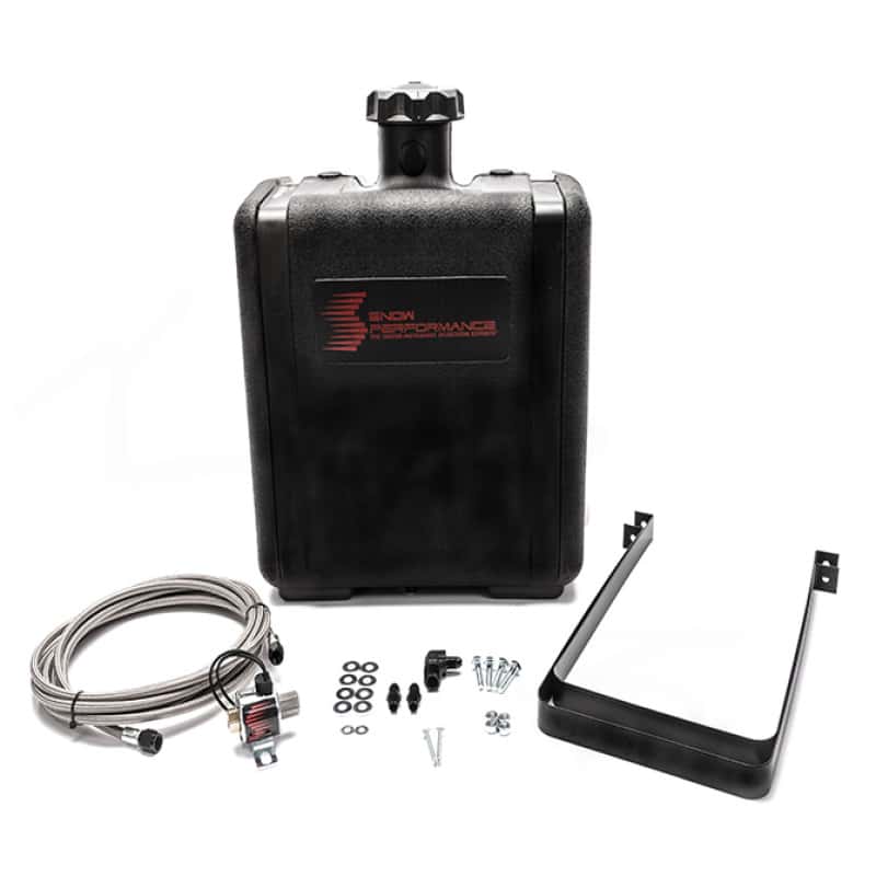 Snow Performance — Snow Performance Water Tank Upgrade 7gal (w/Braided SS Line/Brackets/Solenoid/4AN Fittings)
Tank Upgrade - view 2