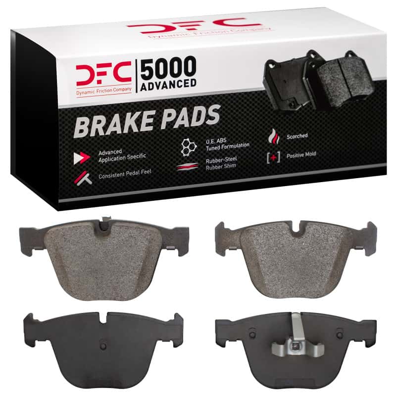 DFC — DFC 09-17 BMW 750Li xDrive Rear 5000 Advanced Low Metallic Brake Pads
DFC Brake Pad Set - view 1
