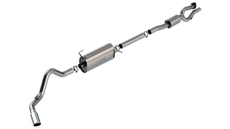 Borla — Borla 20-22 F-250/F-350 SUPER DUTY 7.3L V8 AT 2WD / 4WD / 4DR S-TYPE S Silver Tip
Cat-Back System - view 1