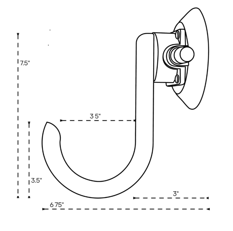 SeaSucker — SeaSucker Utility Hook - White - view 6