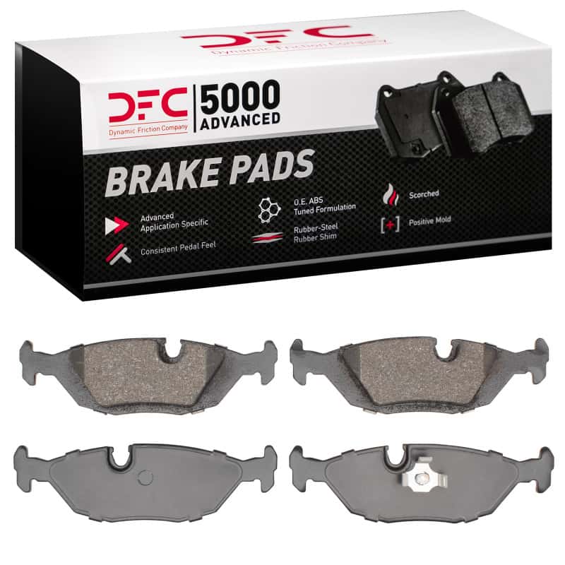 DFC — DFC 81-91 BMW 318i Rear 5000 Advanced Low Metallic Brake Pads
DFC Brake Pad Set - view 1