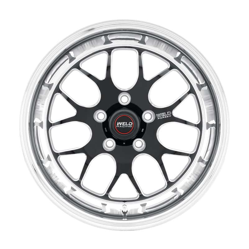 Weld — Weld S77 HD 20x9 / 5x135 BP / 5.5in. BS Black Wheel (Low Pad) - Non-Beadlock - view 1