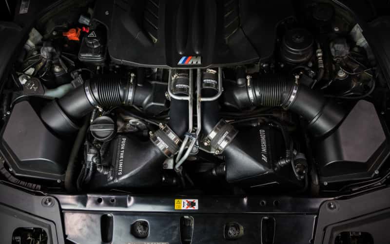 Mishimoto — Mishimoto 12-16 BMW F10 M5 Intercooler Pipe Kit Micro Wrinkle Black
Turbo Intercool Pipe - view 8