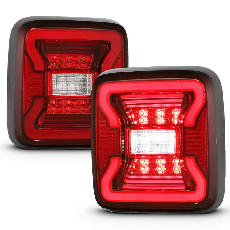 ANZO — ANZO 18-19 Jeep Wrangler JL LED Taillights Black
Tail Light Set
LED Taillights - view 2