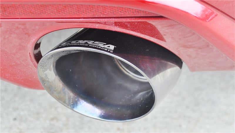 CORSA Performance — Corsa 2015-2017 Ford Mustang GT 5.0 3in Axle Back Exhaust Polish Dual 4.5in Tip Sport
Exhaust - view 3