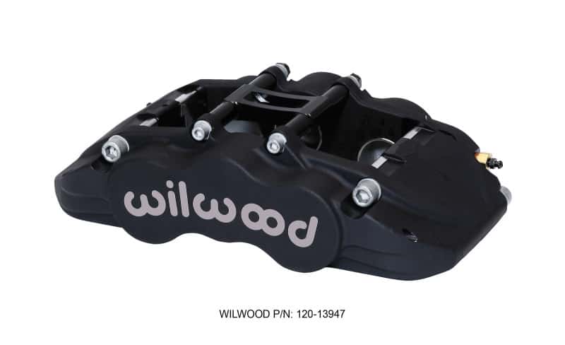 Wilwood — Wilwood Caliper-GN6R-L/H-Black Ano (.80 Thk Pad) 1.75/1.38/1.38in Pistons 1.38in Disc
BRAKE CALIPER - view 2