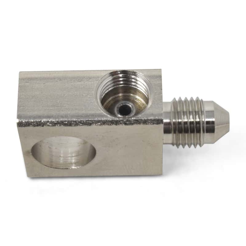 Russell — Russell Performance -3 AN SAE Brake Adapter Fitting (Endura)
BrkLineAdptFtng - view 4
