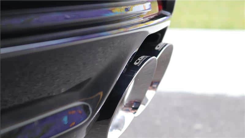 CORSA Performance — Corsa 2016-2019 Cadillac ATS 3.6T 4in Inlet / 4in Outlet Twin Black Tip Kit (For Corsa Exhaust Only)
Exhaust - view 3