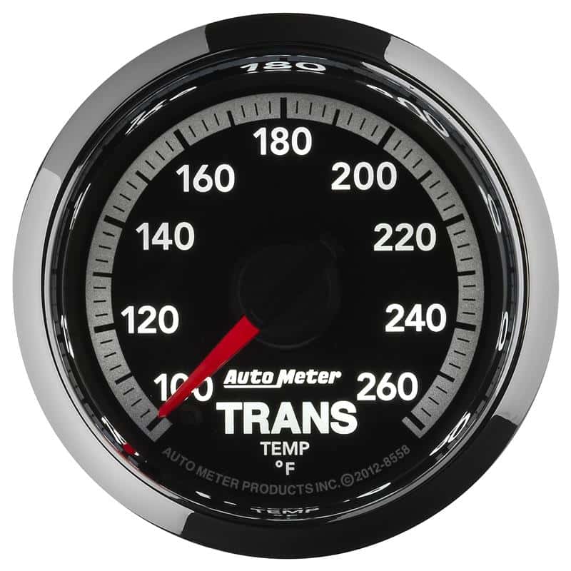 AutoMeter — Autometer Factory Match Dodge 4th Gen 52.4mm 100-260 Deg F Trans Temp Gauge
2-1/16" TRANS TEMP, - view 4