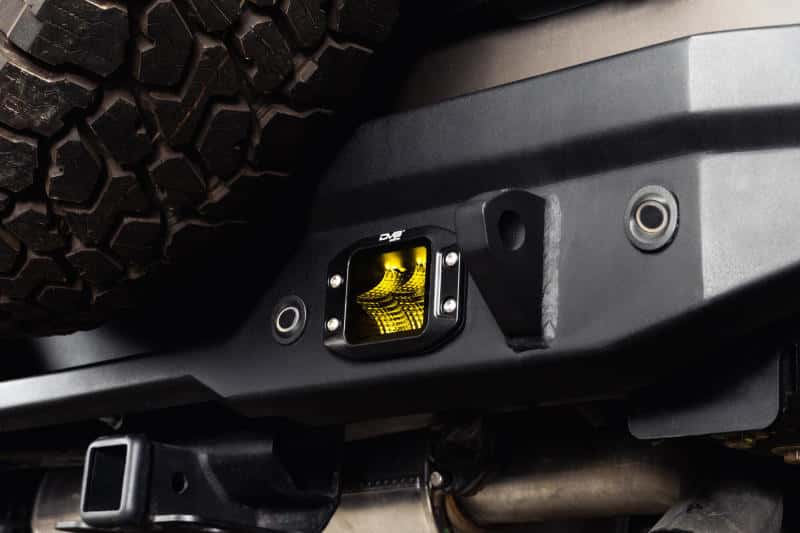 DV8 Offroad — DV8 3-Inch Elite Series LED Amber Flush Mount Pod Light - view 8