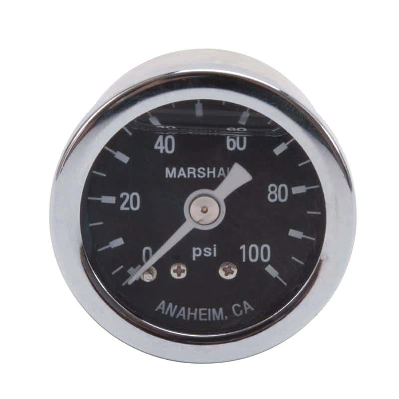 Russell — Russell Performance 100 psi fuel pressure gauge (Liquid-filled) - view 3