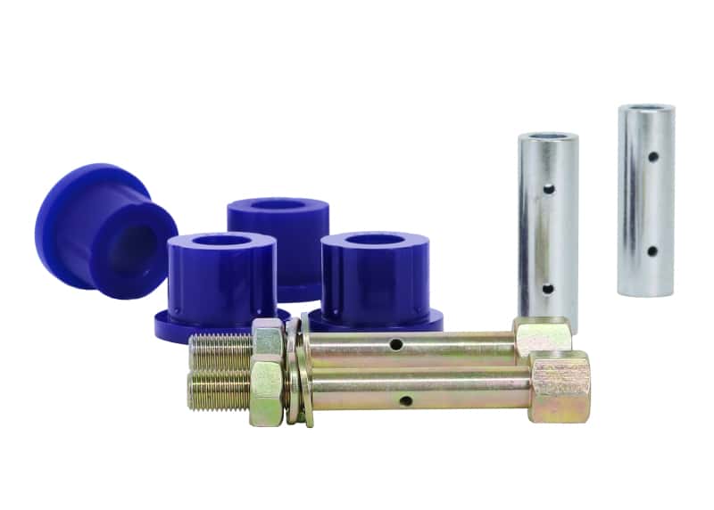 Superpro — SuperPro 06-11 Ford Ranger (Non-US Models) Rear Leaf Spring Forward Eye Greasable Pin & Bushing Kit - view 2