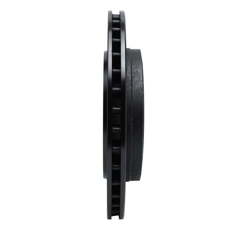 R1 Concepts — R1 89-95 Chrysler LeBaron Rear Right Drilled & Slotted Black Brake Rotor
R1 Brake Rotor Drill - view 3